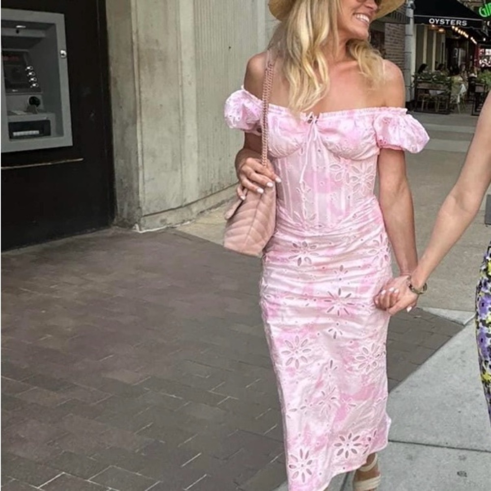Pink Summer Dress - Picture 2 of 2
